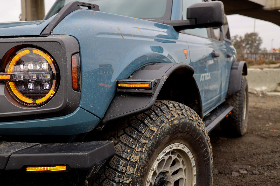2021-2025 Ford Bronco Frontier Series Front Fender Flares
