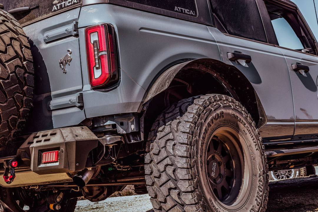 2021-2025 Ford Bronco Terra Series Rear Fender Flares