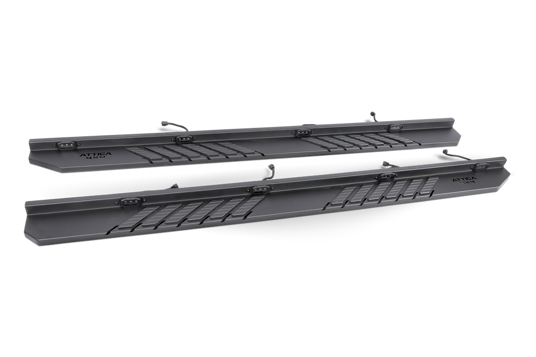 Dodge Ram & GMC Sierra Crew Cab Frontier Series Running Boards
