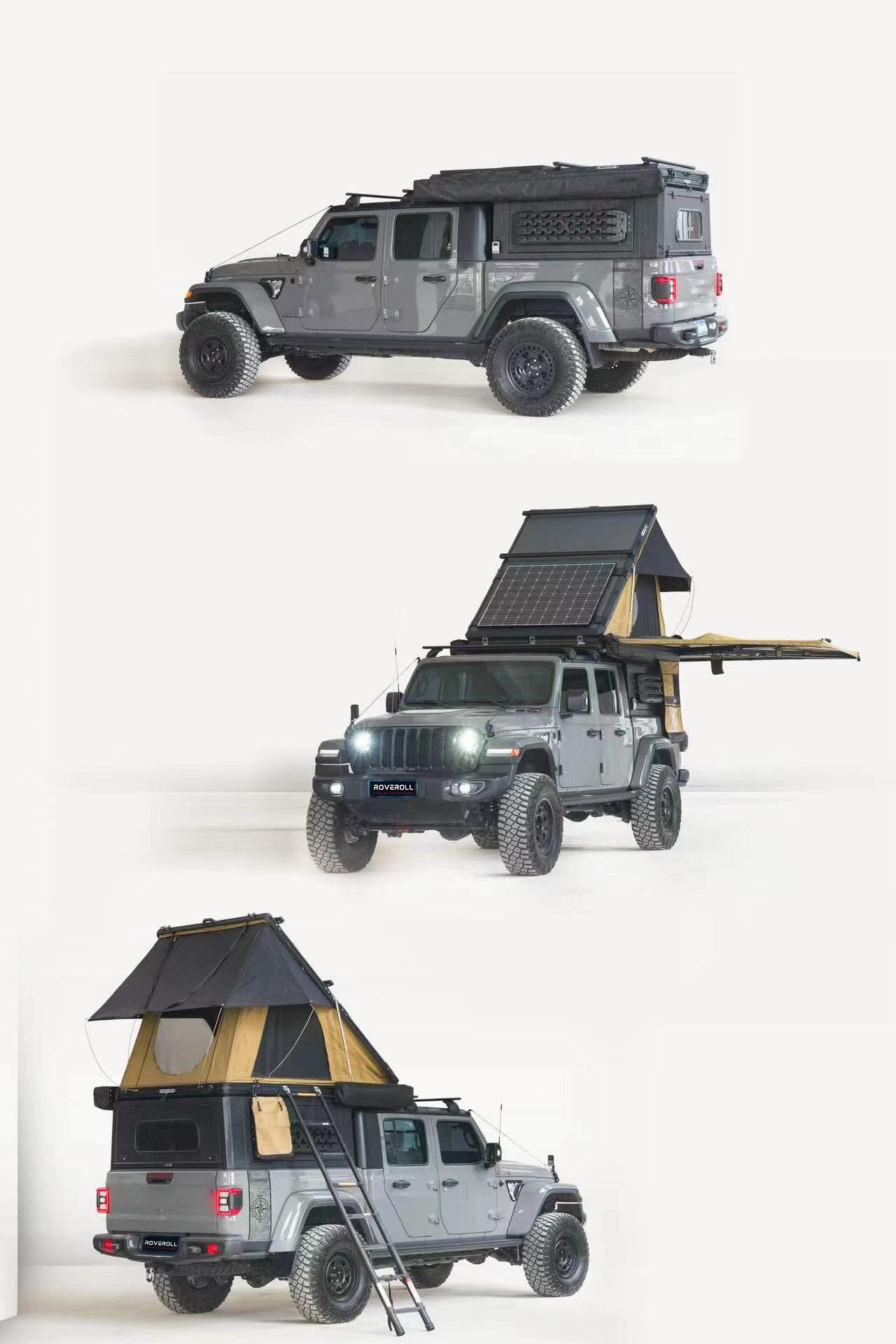 Canopy Camper / Roof Top Tent Combo