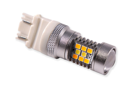 3157 HP24 Switchback Dual-Color Turn Signal LED Bulbs - Cool White/Amber