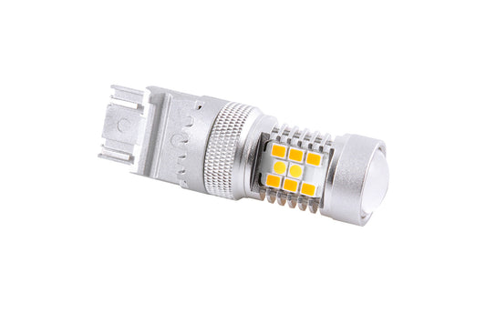 4257 HP24 Switchback Dual-Color Turn Signal LED Bulbs - White/Amber