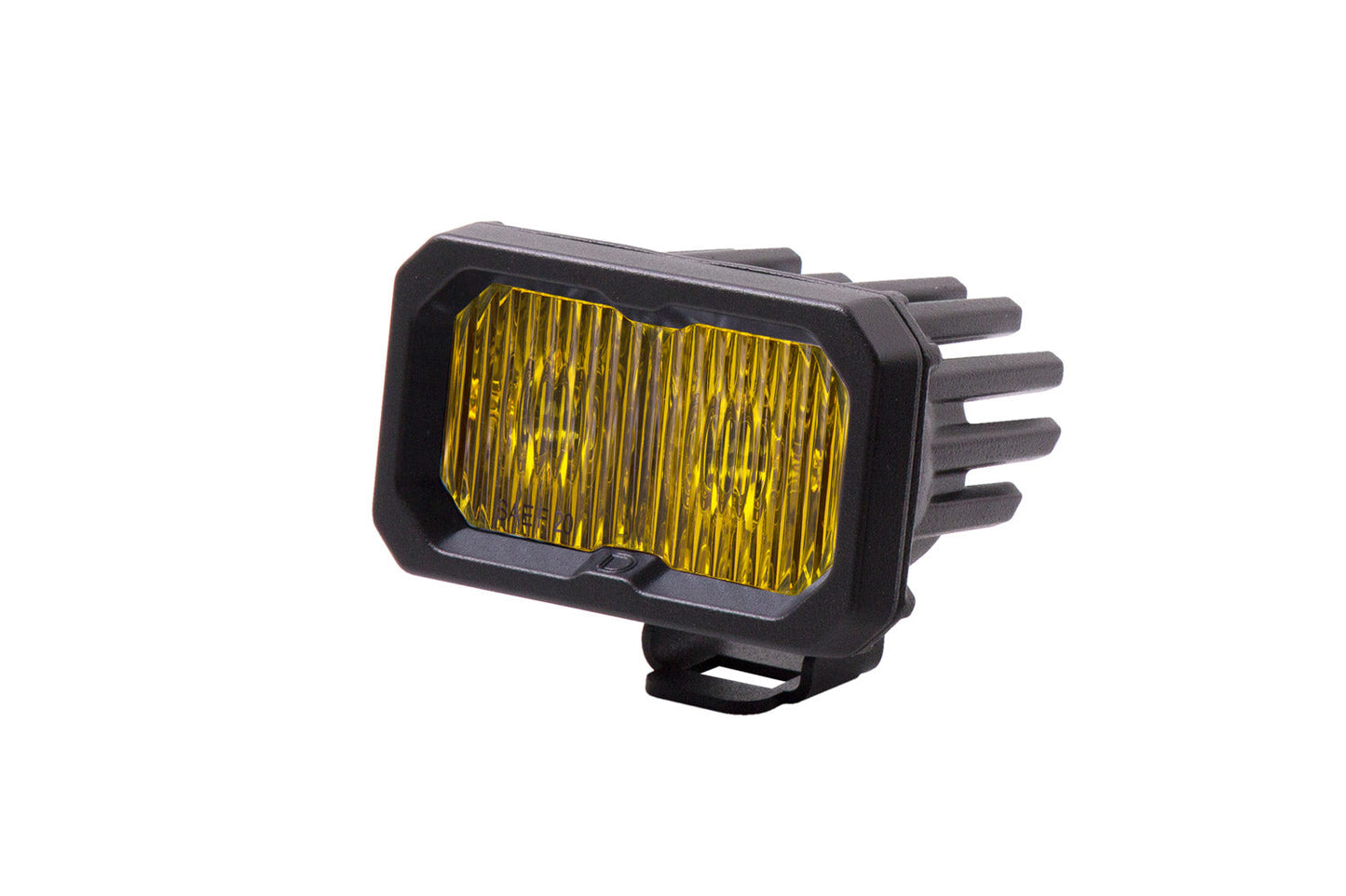 SSC2 SAE Yellow Sport Standard LED 2" Pod