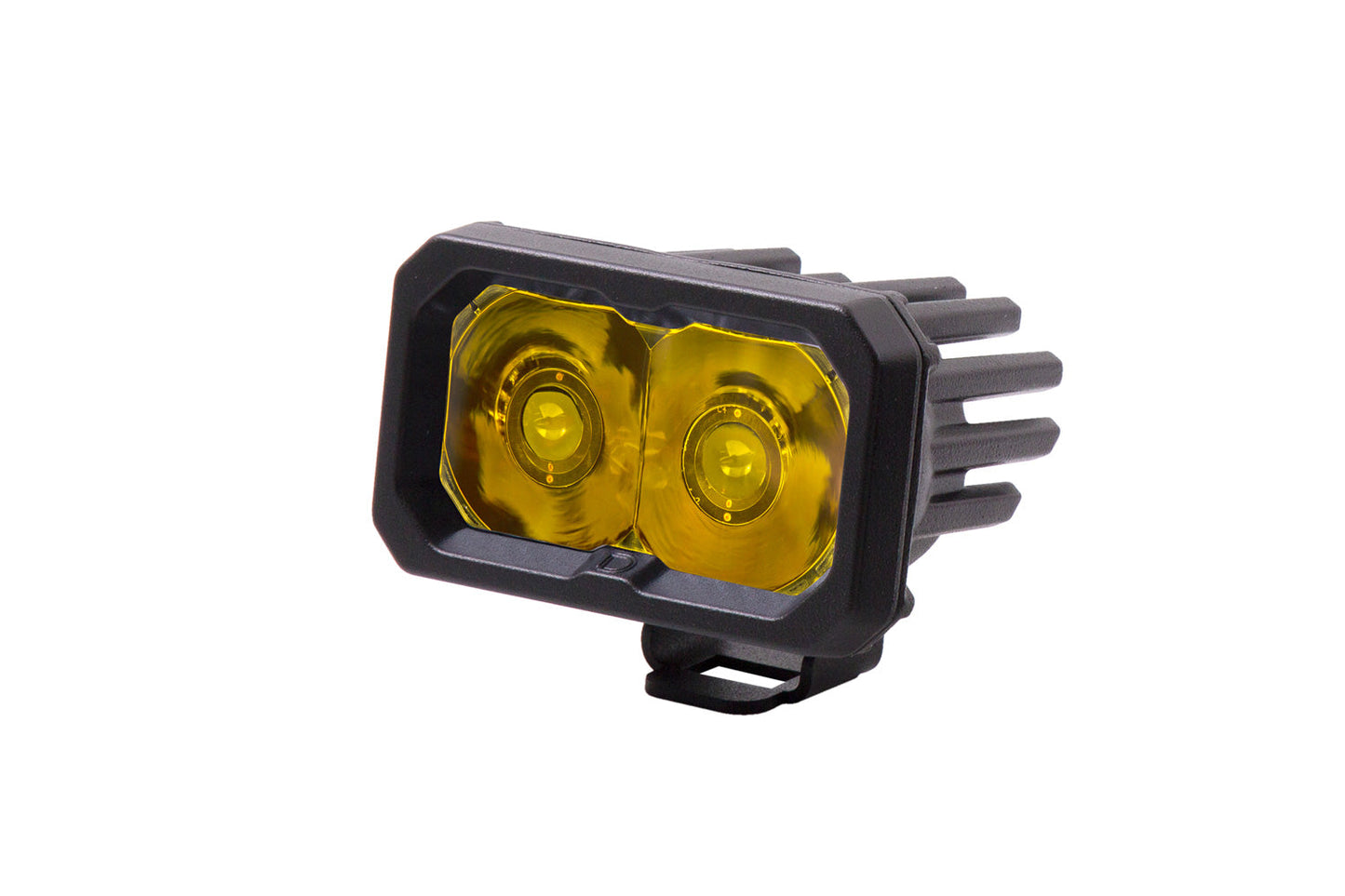 SSC2 SAE Yellow Sport Standard LED 2" Pod