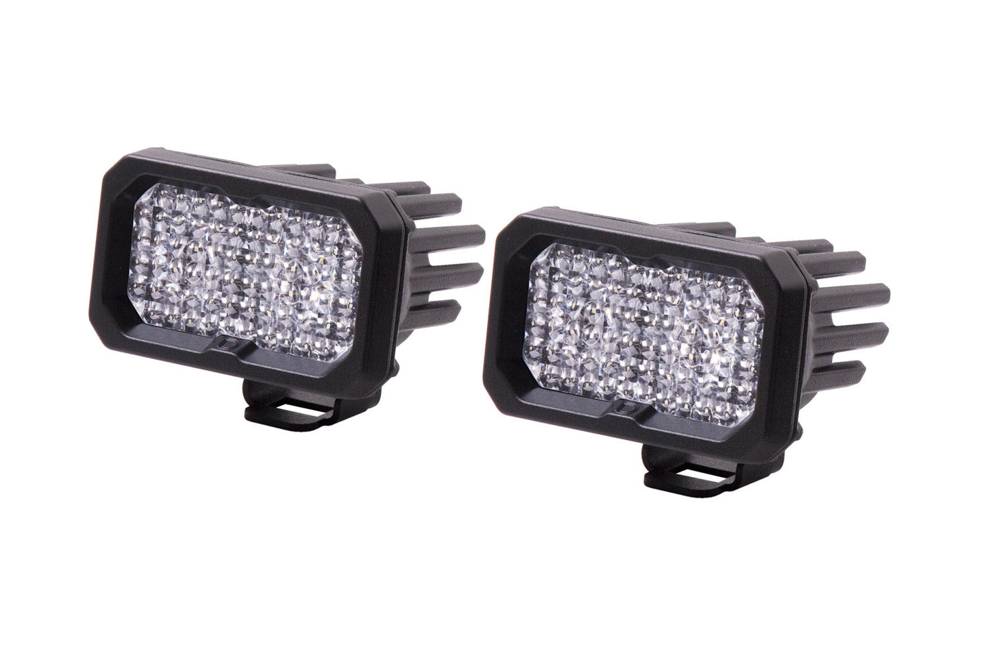 SSC2 SAE/DOT White Pro Standard LED Pod (Pair)