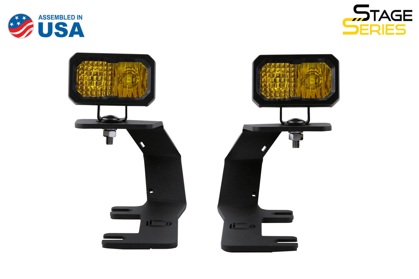 Stage Series Backlit Ditch Light Kit for 2014-2019 Chevrolet Silverado/Sierra 1500