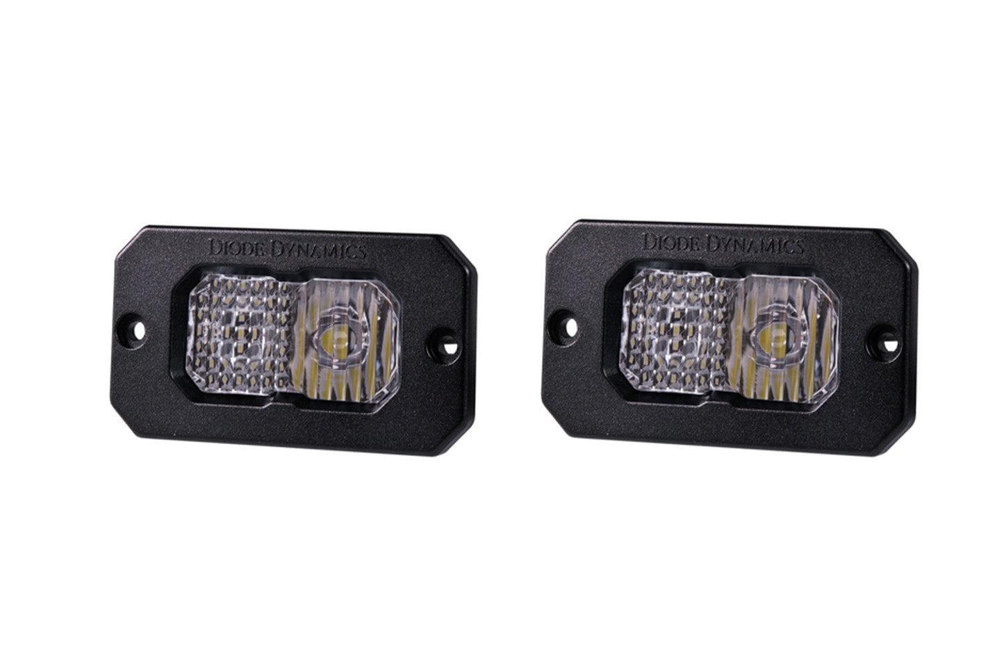 SSC2 SAE White Sport Flush Mount LED 2" Pod