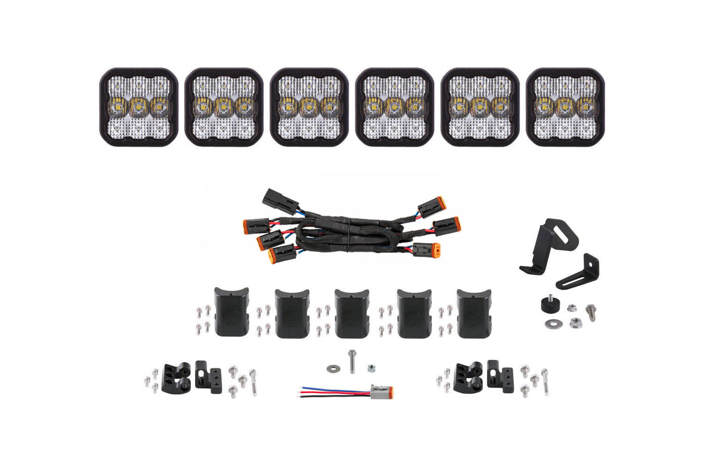 SS5 CrossLink 6-Pod LED Light Bar (Single)