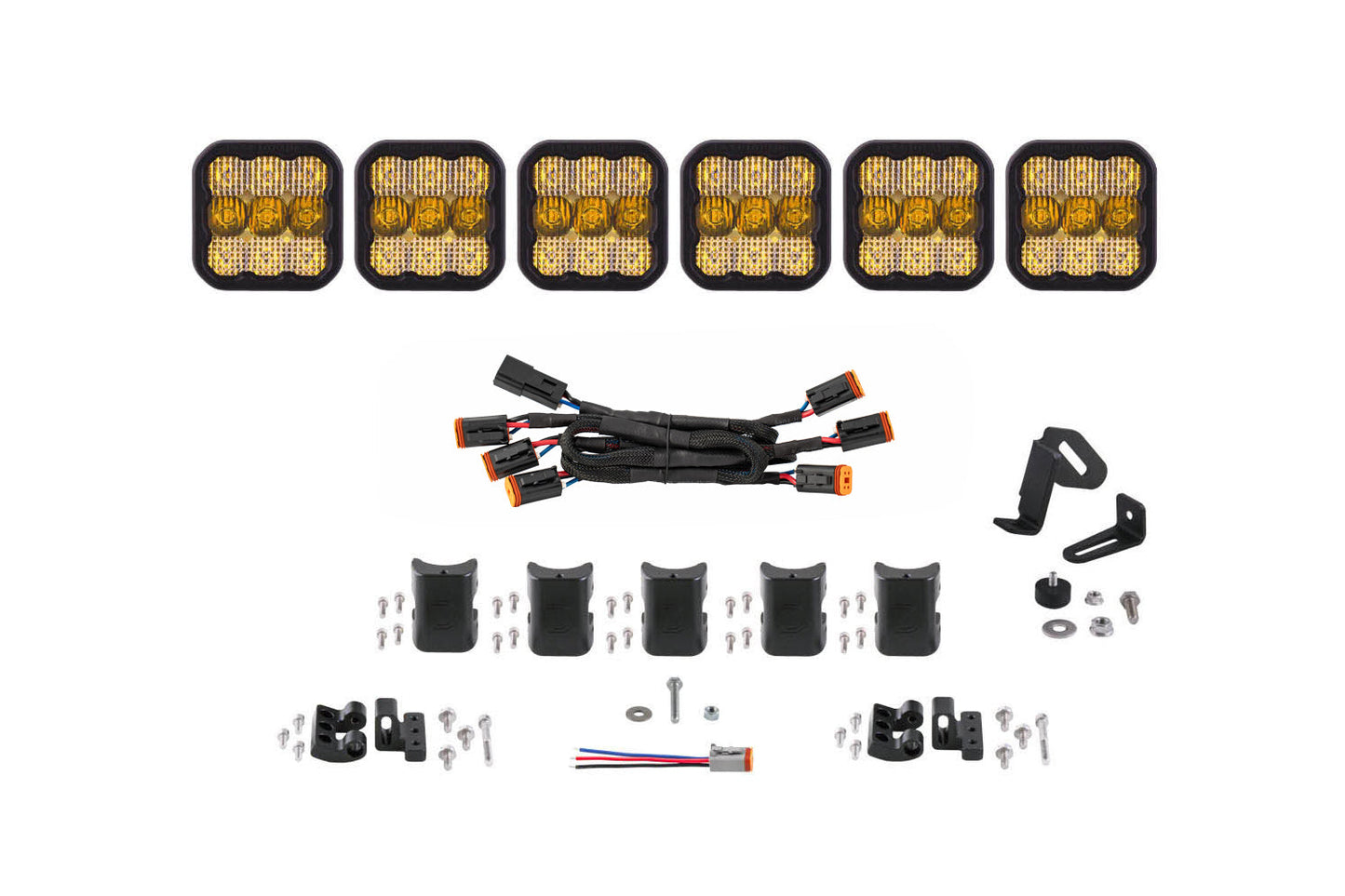 SS5 CrossLink 6-Pod LED Light Bar (Single)