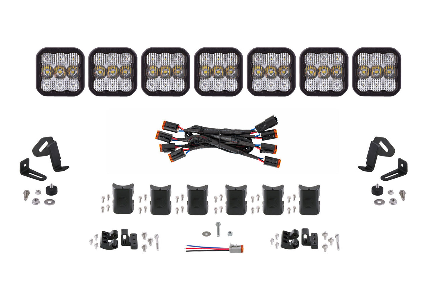 SS5 CrossLink 7-Pod LED Light Bar (Single)