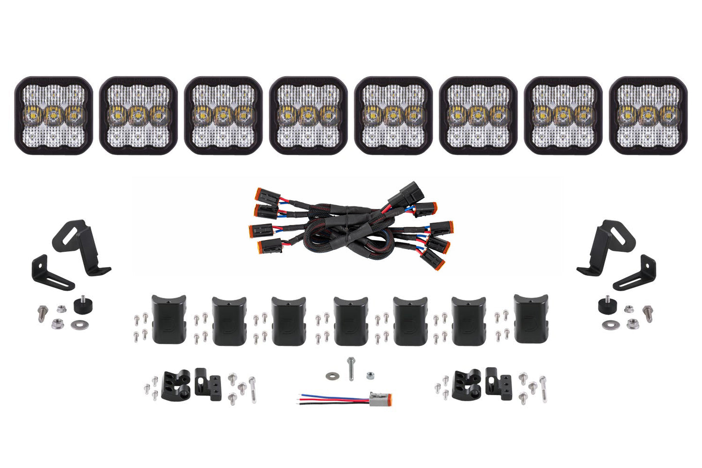 SS5 CrossLink 8-Pod LED Light Bar (Single)