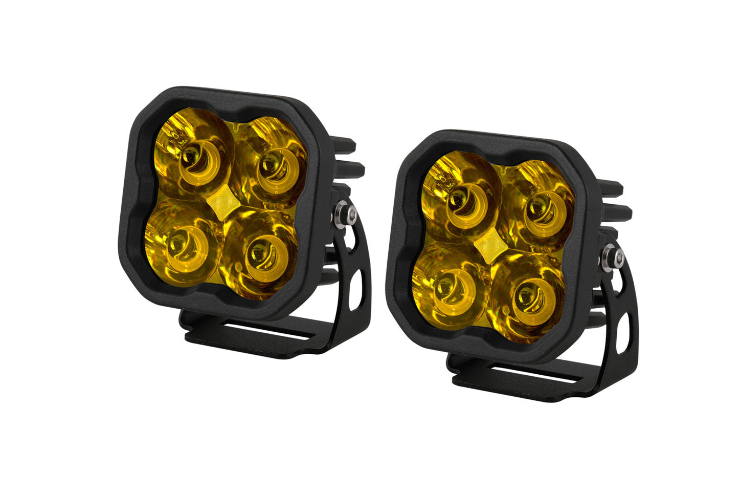 SS3 SAE Yellow Pro LED Pod