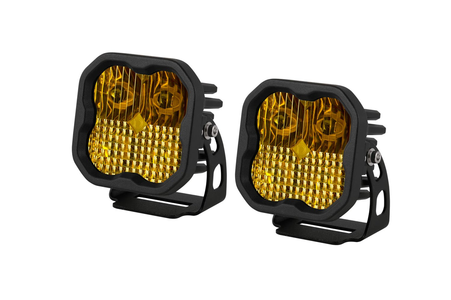SS3 SAE Yellow Pro LED Pod
