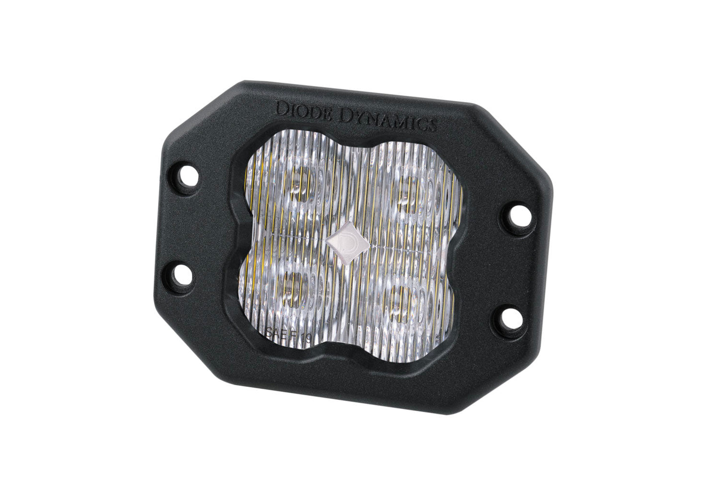 SS3 SAE/DOT White Sport Flush Mount LED Pod
