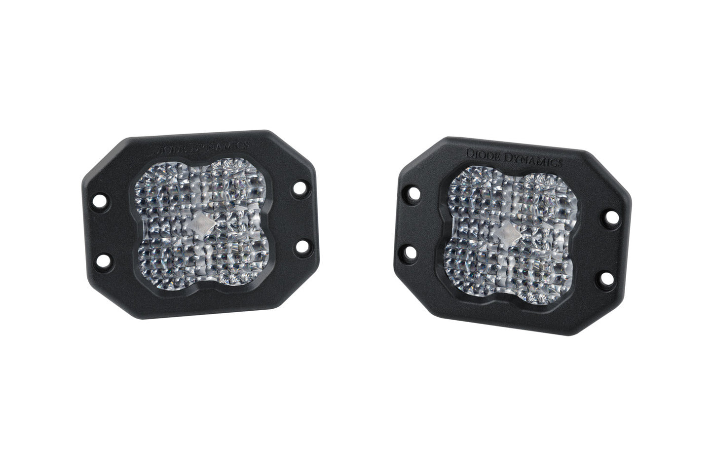 SS3 SAE/DOT White Pro Flush Mount LED Pod