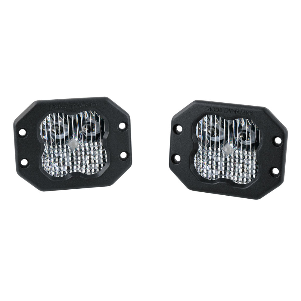 SS3 SAE/DOT White Pro Flush Mount LED Pod