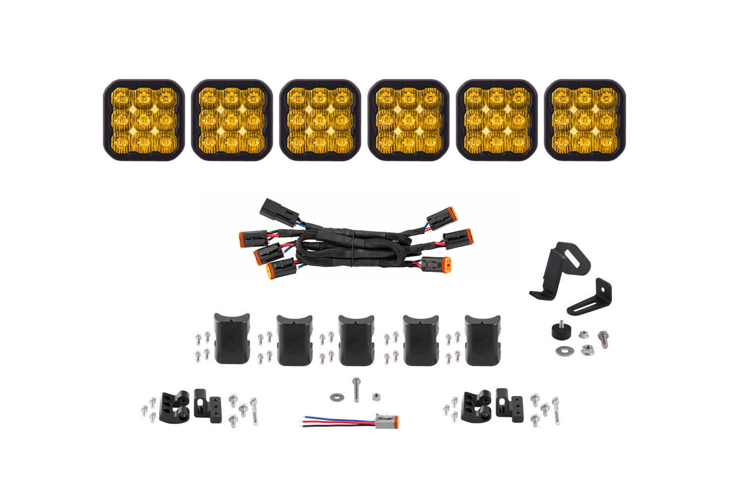 SS5 CrossLink 6-Pod LED Light Bar (Single)