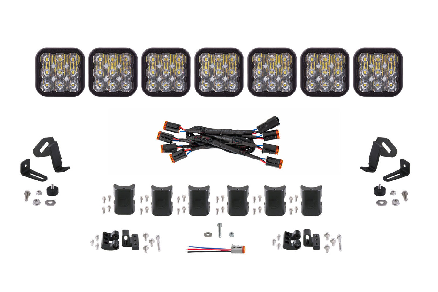 SS5 CrossLink 7-Pod LED Light Bar (Single)