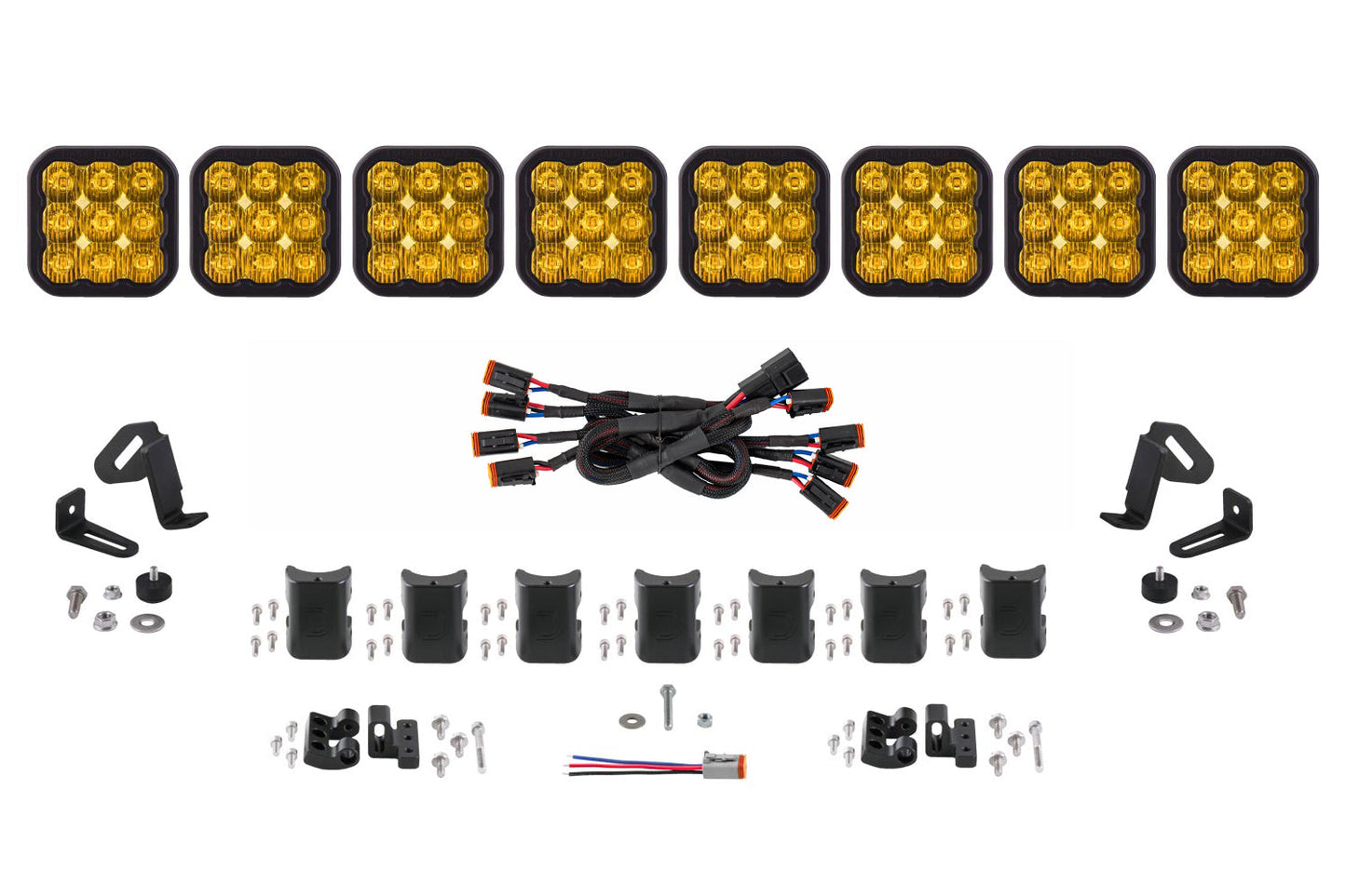 SS5 CrossLink 8-Pod LED Light Bar (Single)