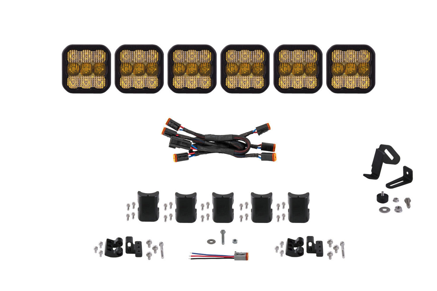 SS5 CrossLink 6-Pod LED Light Bar (Single)