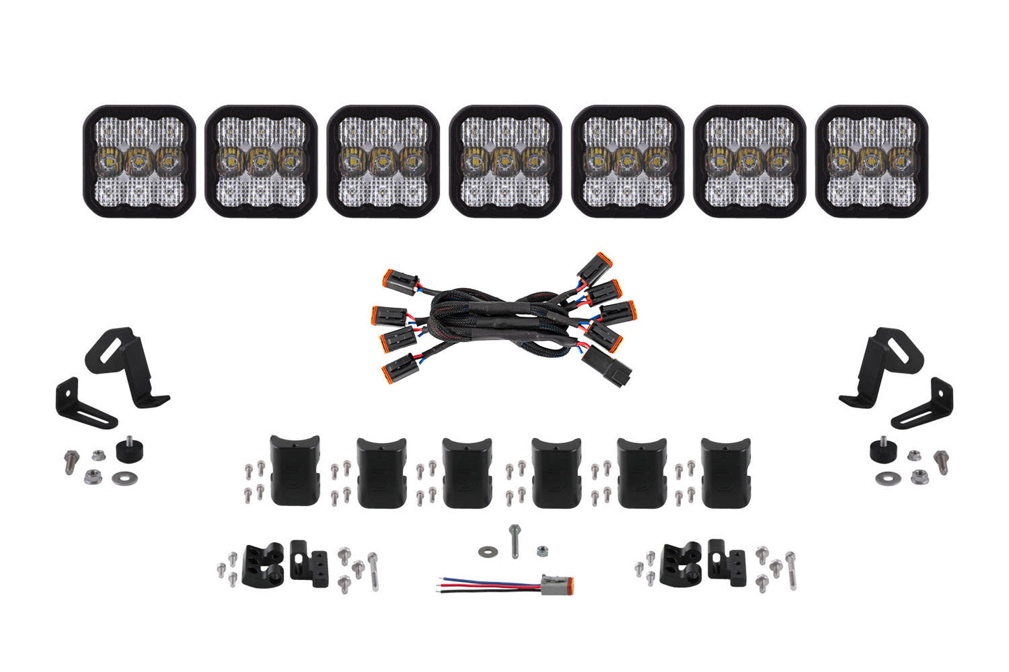 SS5 CrossLink 7-Pod LED Light Bar (Single)