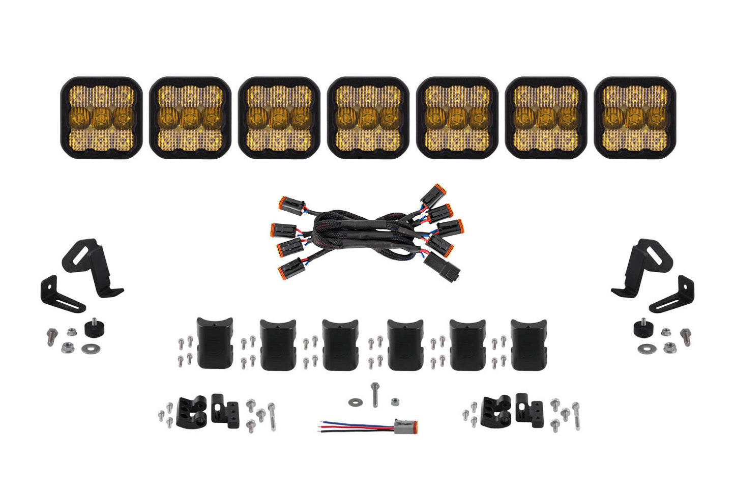 SS5 CrossLink 7-Pod LED Light Bar (Single)