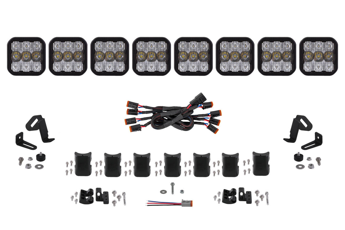 SS5 CrossLink 8-Pod LED Light Bar (Single)