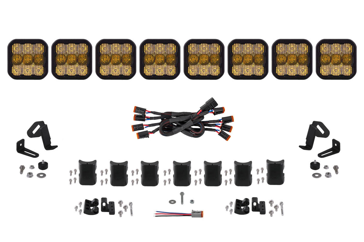 SS5 CrossLink 8-Pod LED Light Bar (Single)