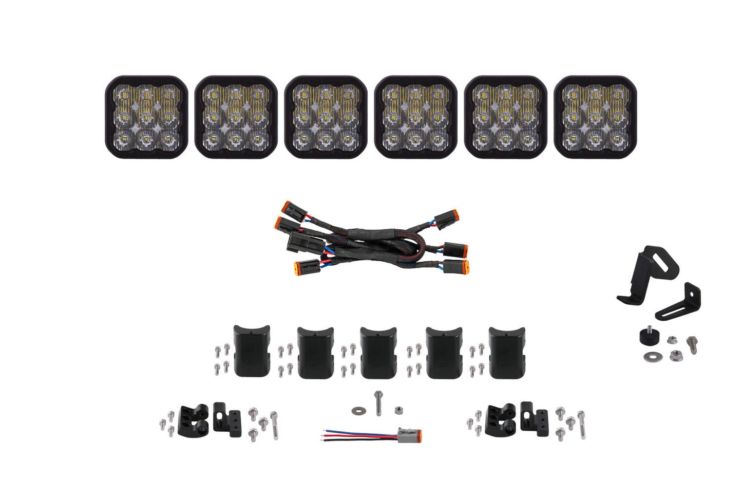SS5 CrossLink 6-Pod LED Light Bar (Single)