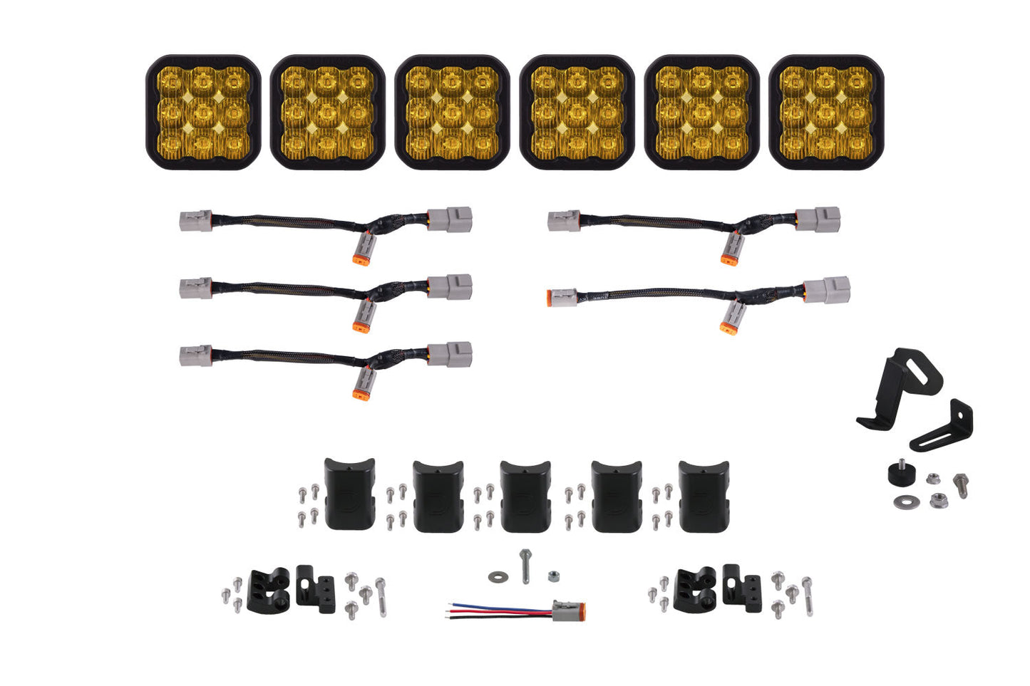SS5 CrossLink 6-Pod LED Light Bar (Single)