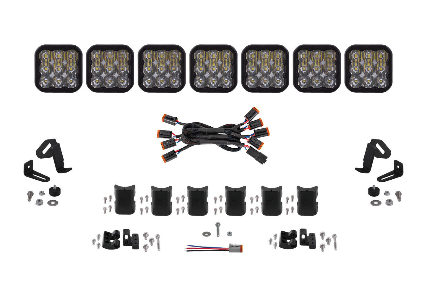 SS5 CrossLink 7-Pod LED Light Bar (Single)