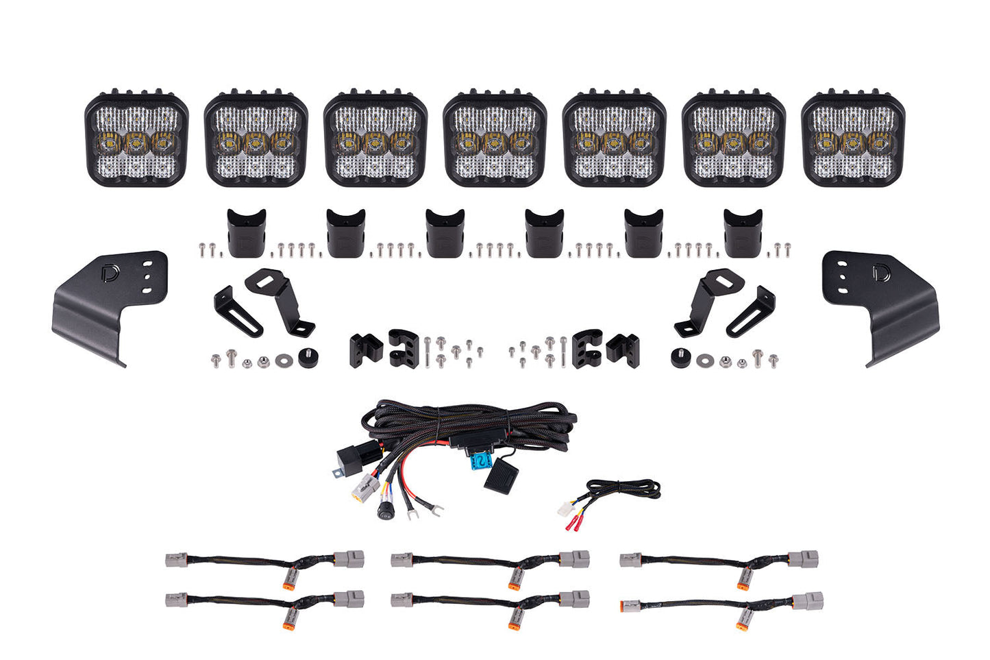 SS5 Windshield CrossLink Lightbar Kit for 2021-2025 Ford Bronco