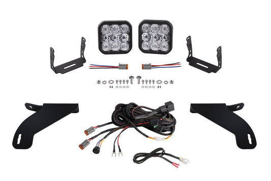 SS5 Bumper LED Pod Light Kit for 2021-2023 Ford F-150