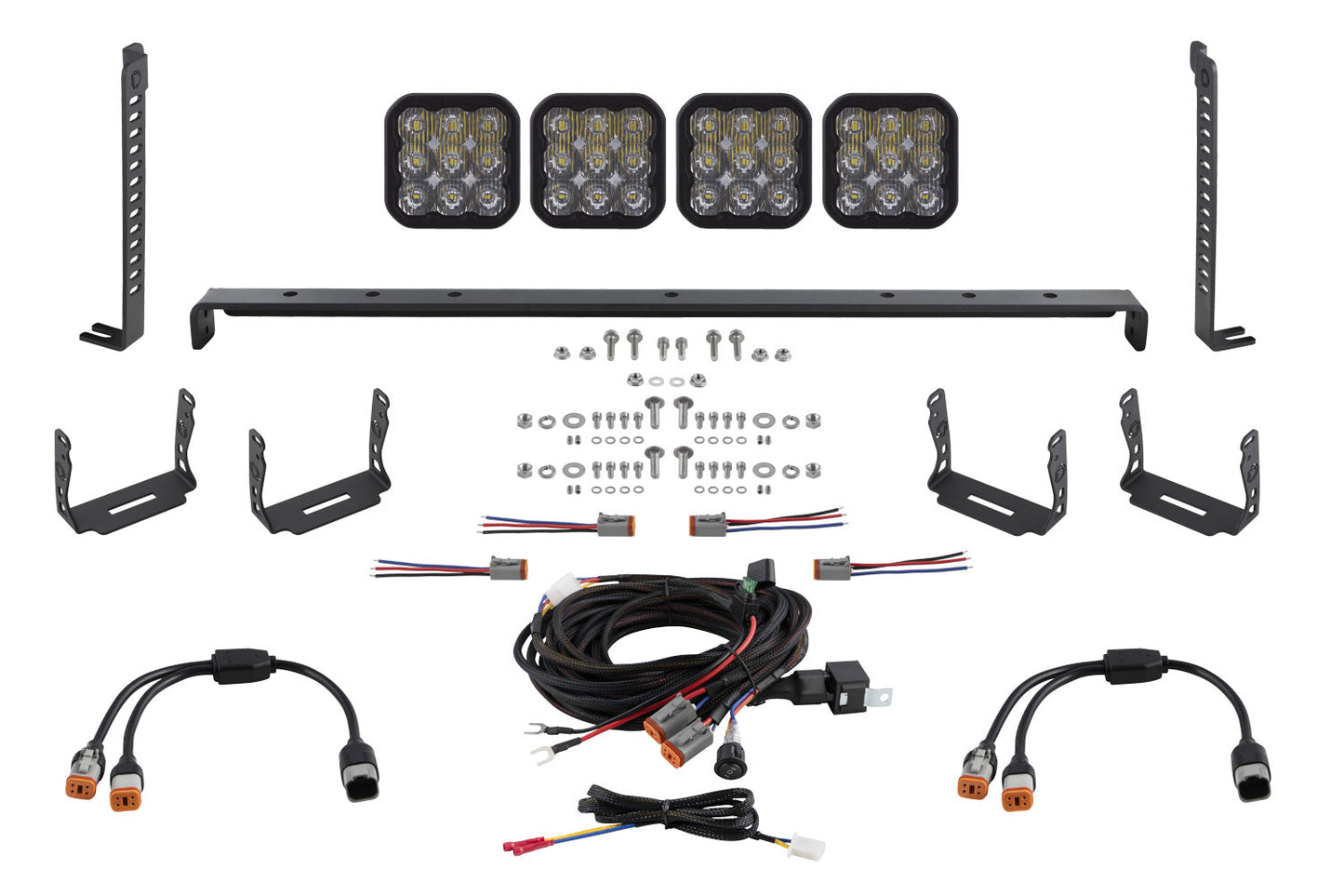 SS5 Stealth Grille LED 4-Pod Kit for 2014-2024 Toyota 4Runner