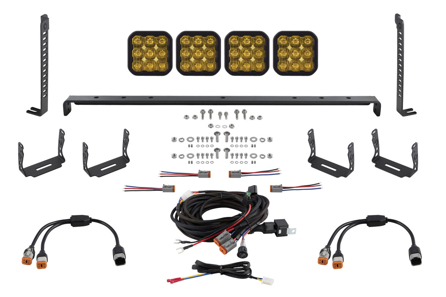 SS5 Stealth Grille LED 4-Pod Kit for 2014-2024 Toyota 4Runner