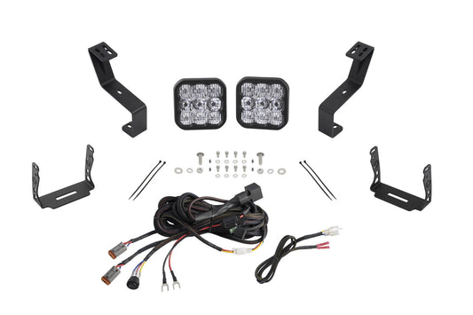 SS5 Bumper LED Pod Light Kit for 2019-2024 Ram 1500