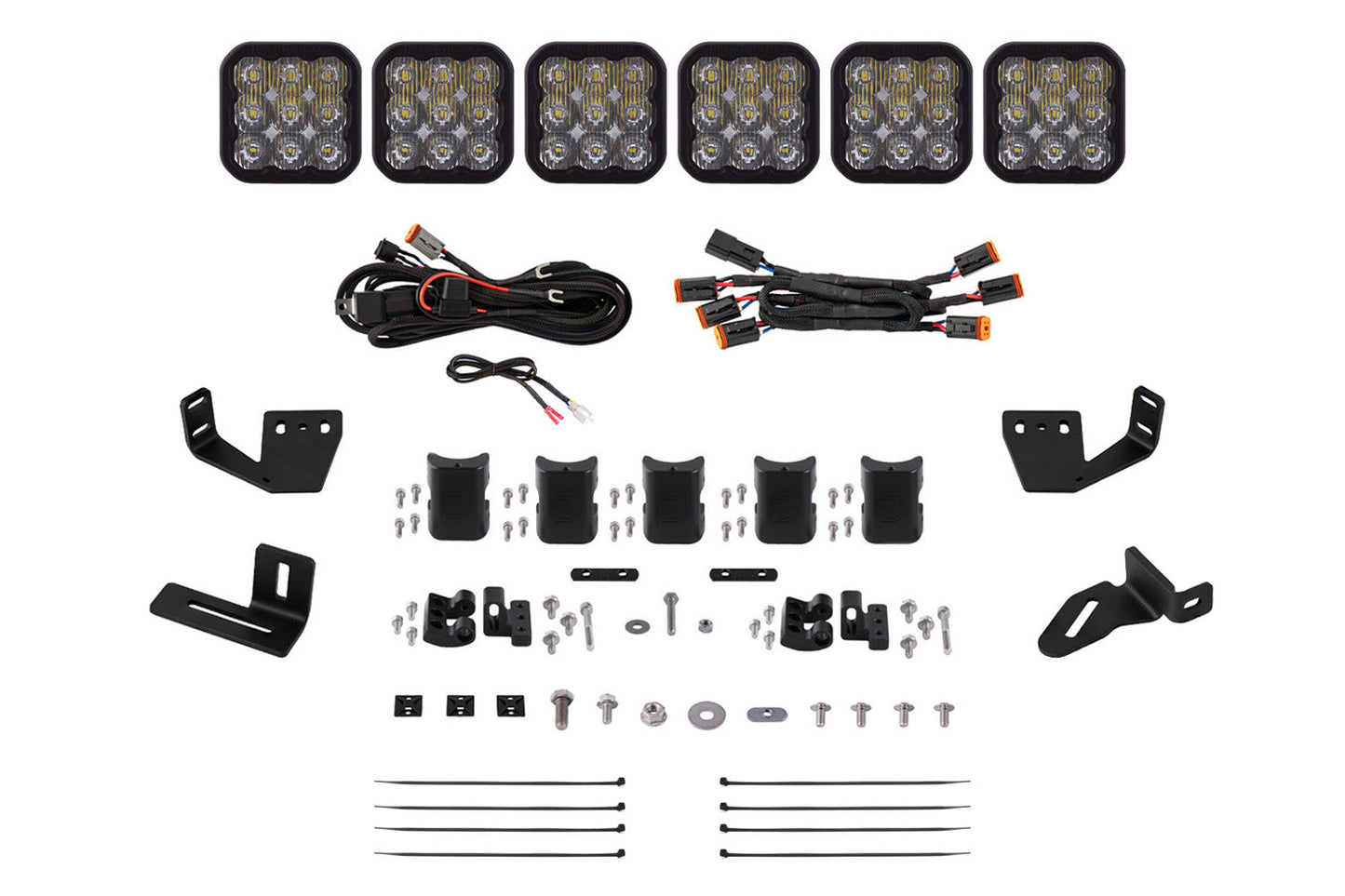 SS5 CrossLink Lightbar Kit for Prinsu/Sherpa Roof Racks