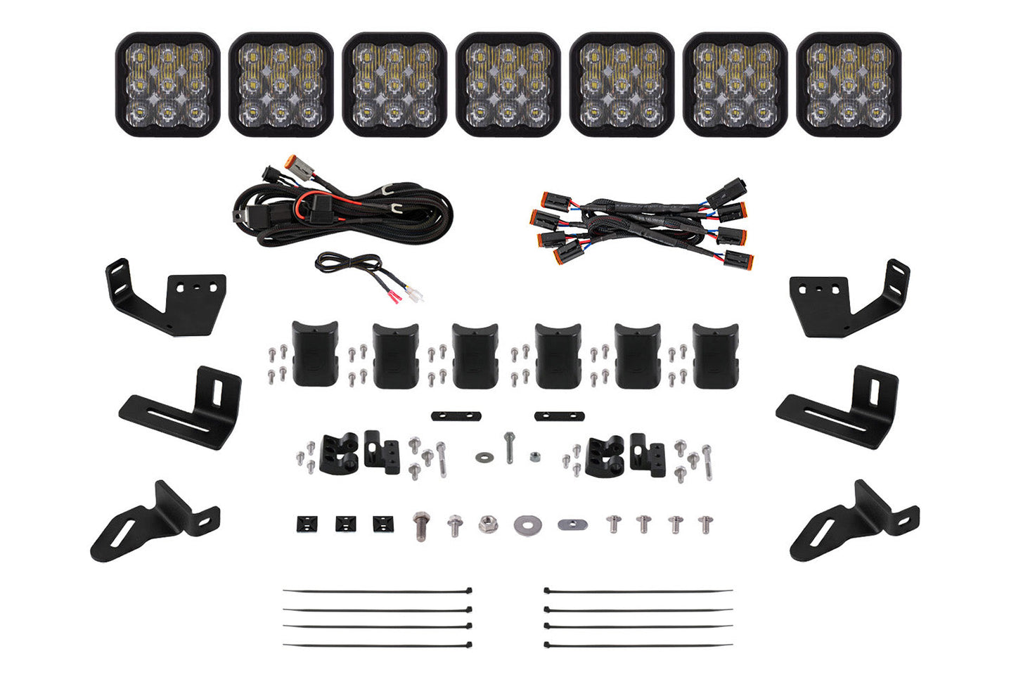 SS5 CrossLink Lightbar Kit for Prinsu/Sherpa Roof Racks