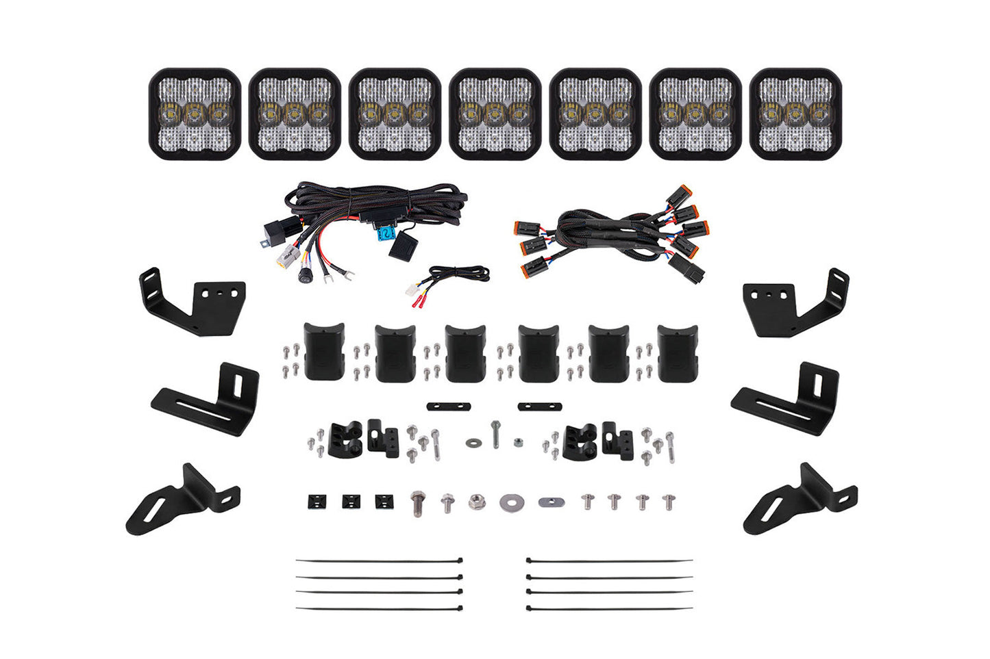 SS5 CrossLink Lightbar Kit for Prinsu/Sherpa Roof Racks