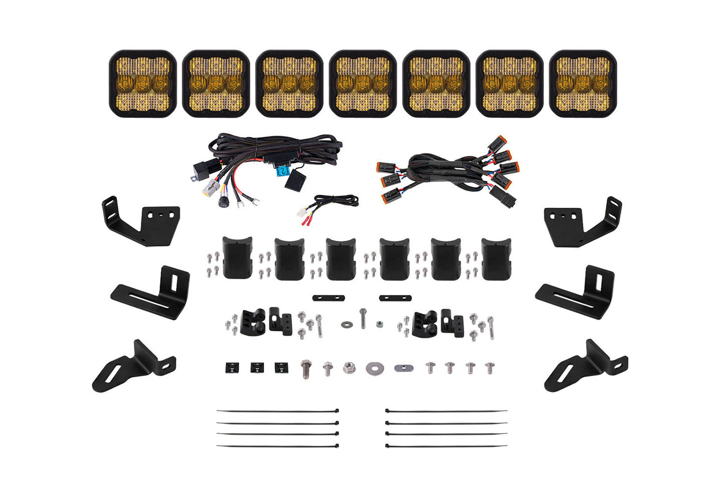SS5 CrossLink Lightbar Kit for Prinsu/Sherpa Roof Racks
