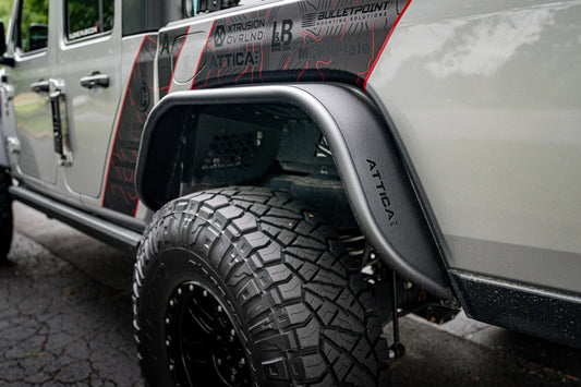 2020-2024 Jeep Gladiator JT Frontier Series Inner Fenders