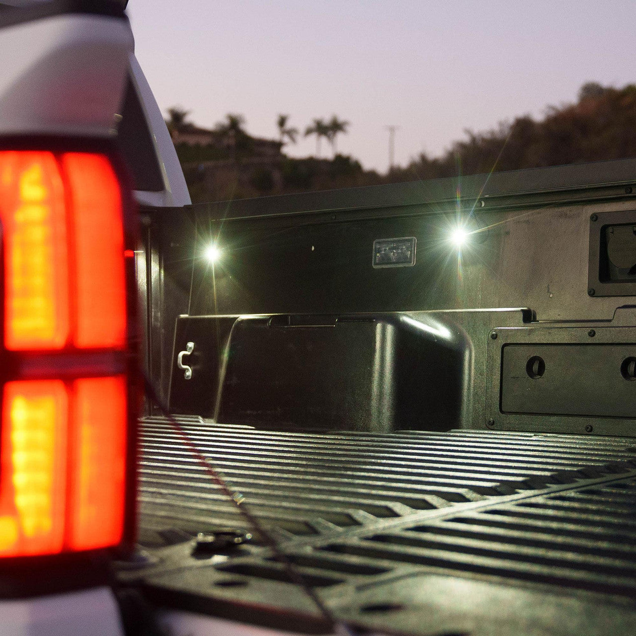 Toyota Tacoma Tundra Bed Rail Cargo Light Kit