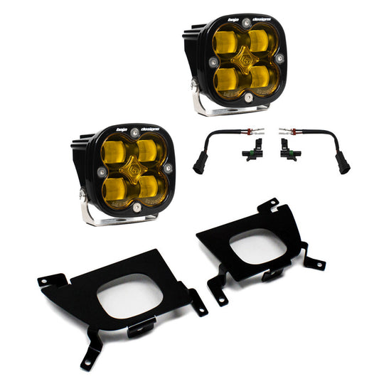 Chevy Silverado Squadron SAE Fog Pocket Light Kit