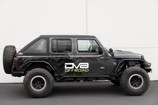 2018-2025 Jeep JL 4 Door Razor Series Fastback Hard Top