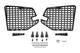 2003-2009 Lexus GX 470 | Rear Window Molle Storage Panels