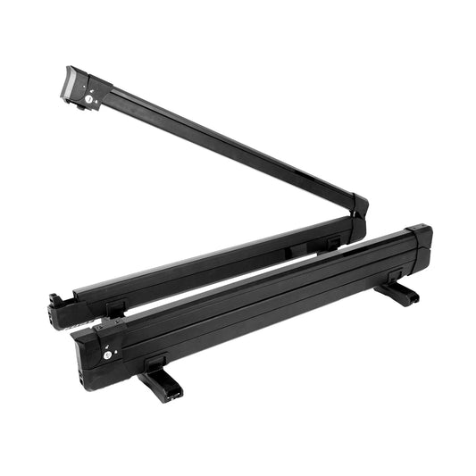Switch Clamshell Flip Down Ski Rack - Black Metallic