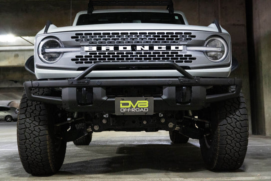 2021-2025 Ford Bronco | Factory Front Bumper License Relocation Bracket | Center