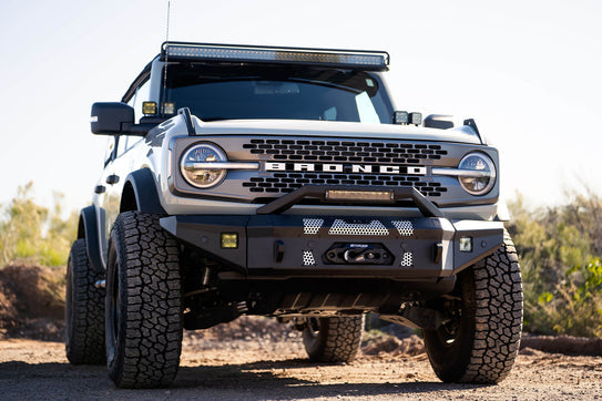 2021-2025 Ford Bronco | MTO Series Winch Front Bumper