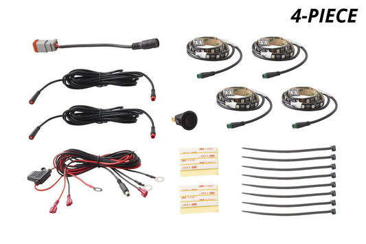RGBW Multicolor Grille LED Kit