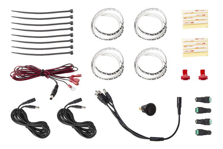 Single-Color LED Footwell Kit